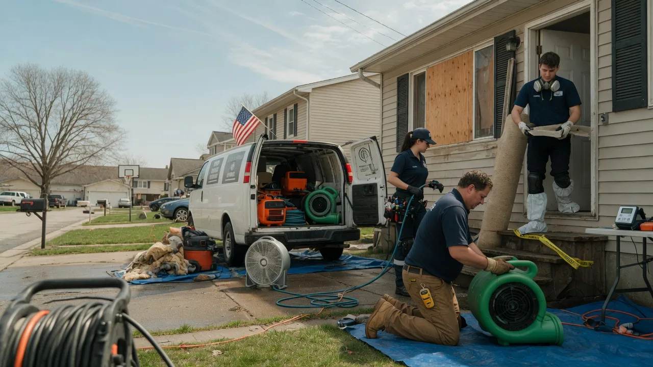 Water Damage Restoration in Ferris, TX near me